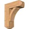 Ekena Millwork Thorton Craftsman Smooth Bracket w/ Offset Brace, Western Red Cedar, 7 1/2"W x 20"D x 24"H BKT0806X20X24THR04SWR - alternate 1